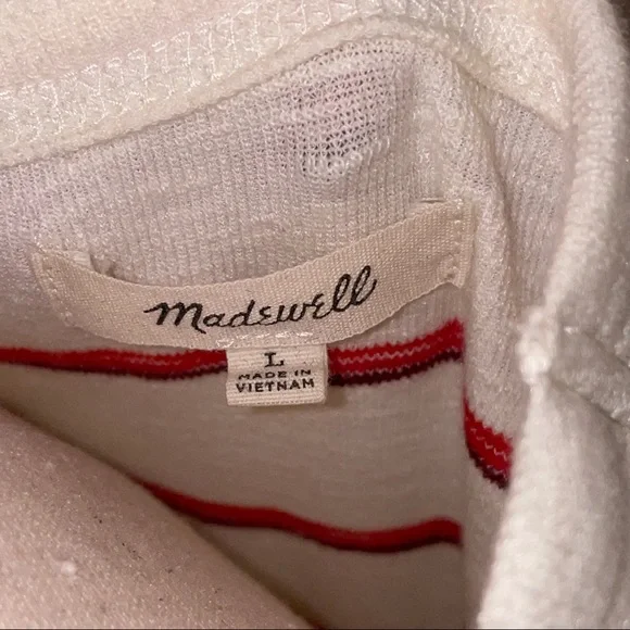 Madewell Striped High Neck Tank - Picture 3 of 3